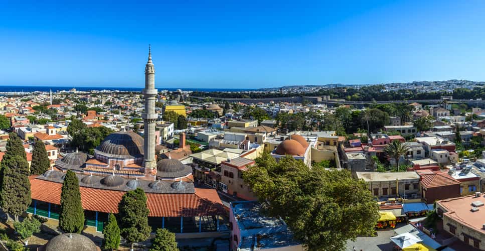 Rhodes Medieval Clock Tower