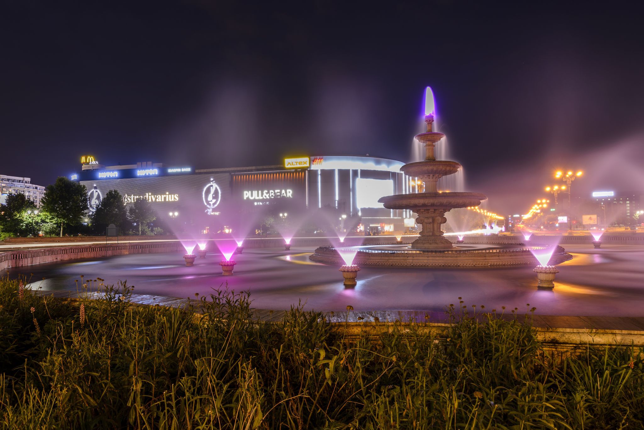 The Fountain - Union Square, Bucharest, Romania