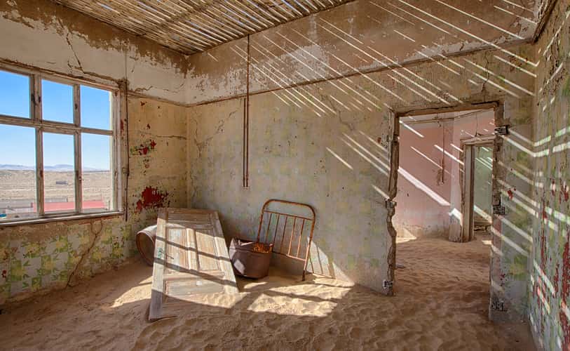 There's beauty in dilapidation.