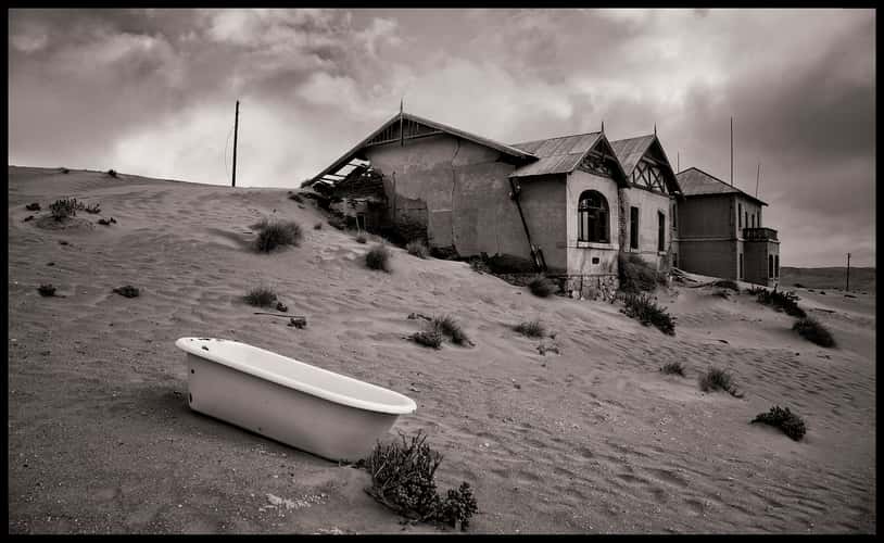 There's beauty in dilapidation.
