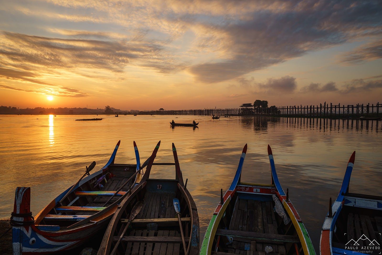 U Bein Bridge, Myanmar