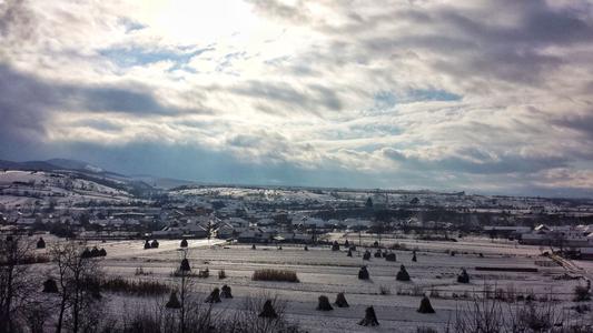 Winter in Pietroasa