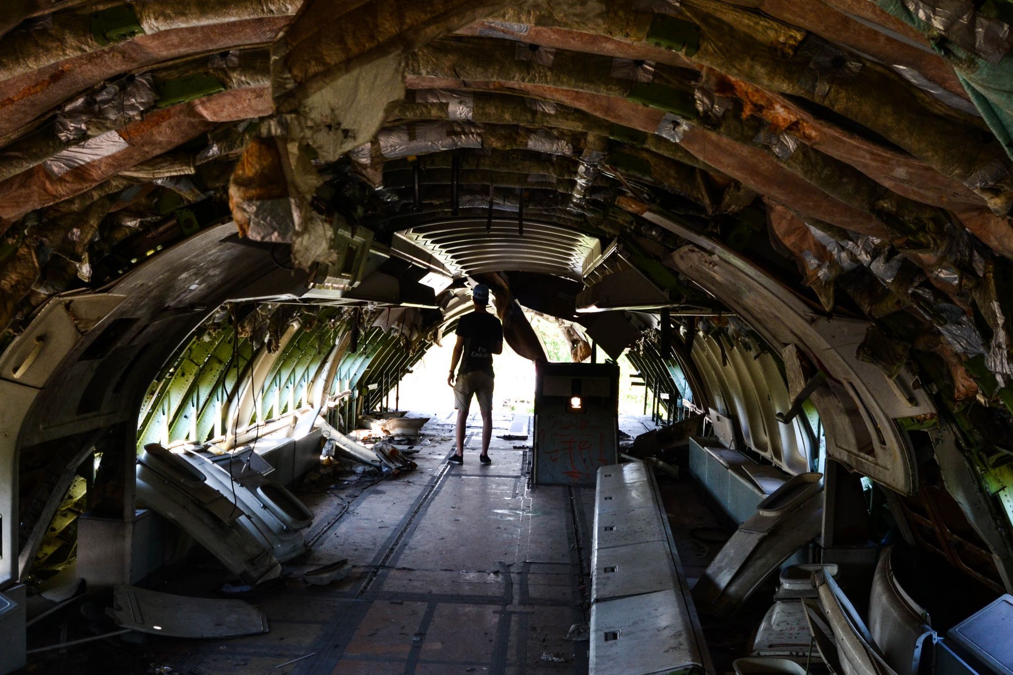Airplane graveyard, Thailand