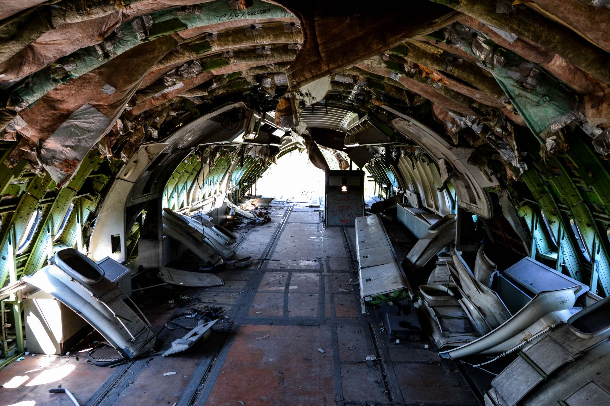 Airplane graveyard, Thailand