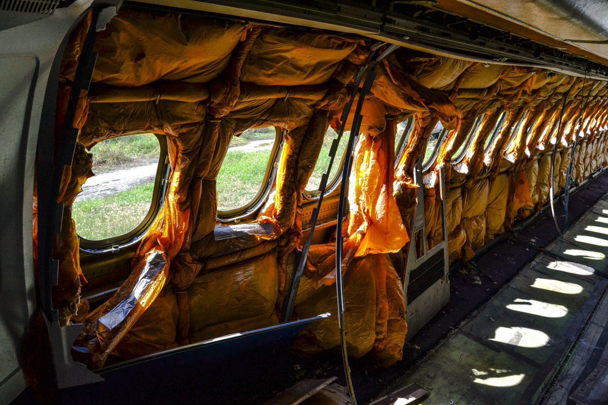 Airplane graveyard, Thailand