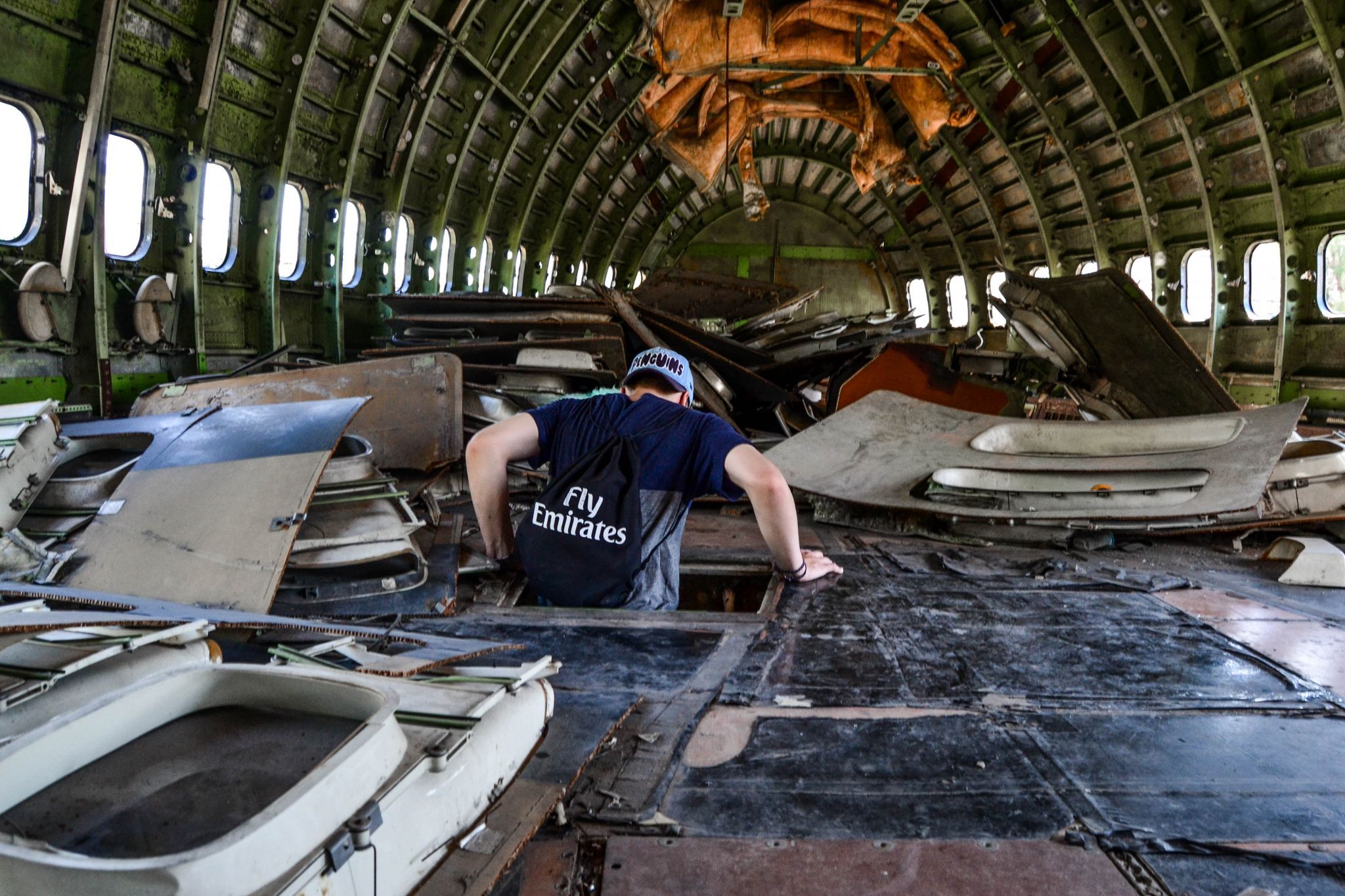 Airplane graveyard, Thailand
