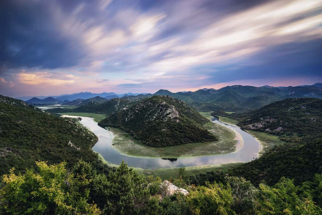 This is the final result from the spot in Montenegro where I was standing in the header image of this article. ND-Filters helped me to get the very smooth sky.