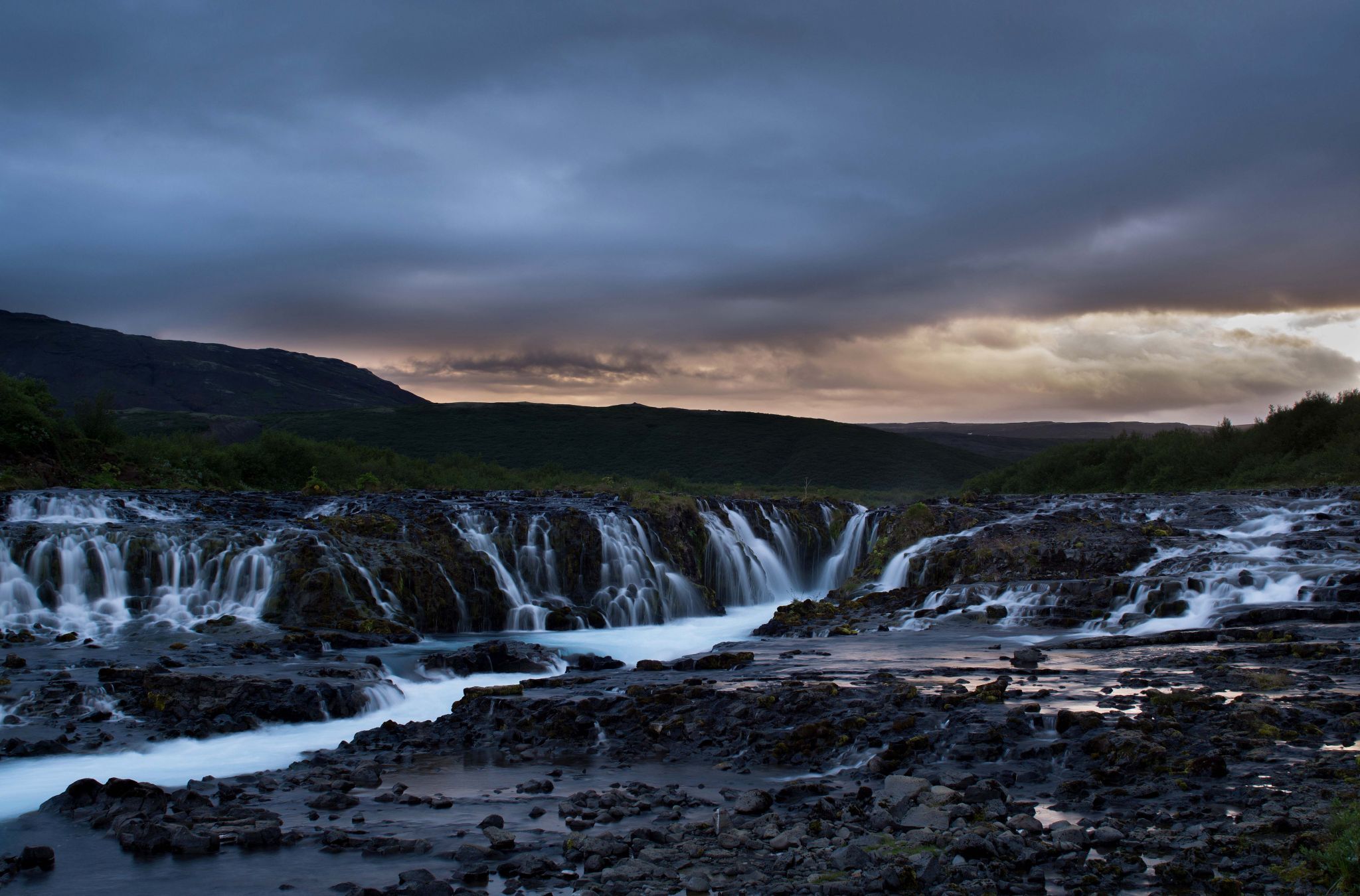 Bruarfoss Waterfall, Iceland