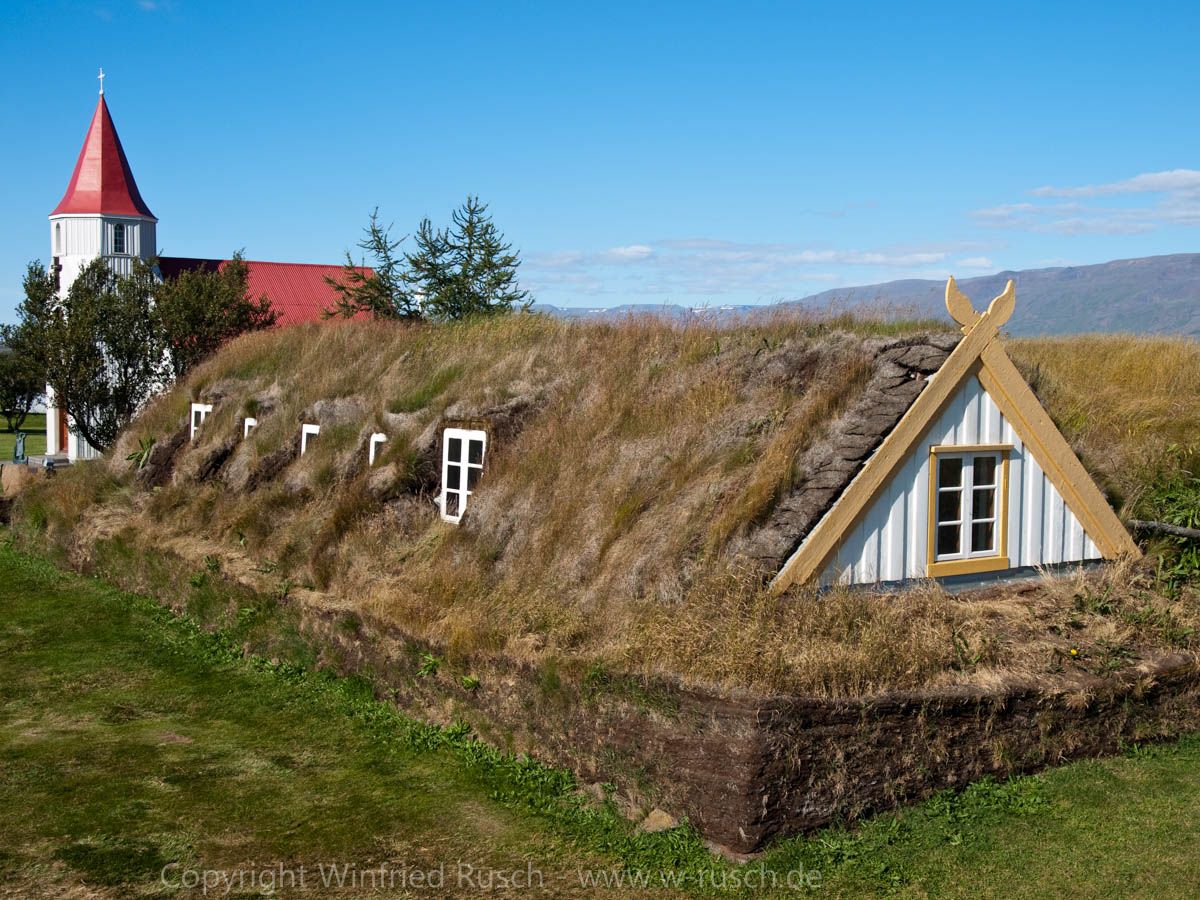 Glaumbær church, Iceland