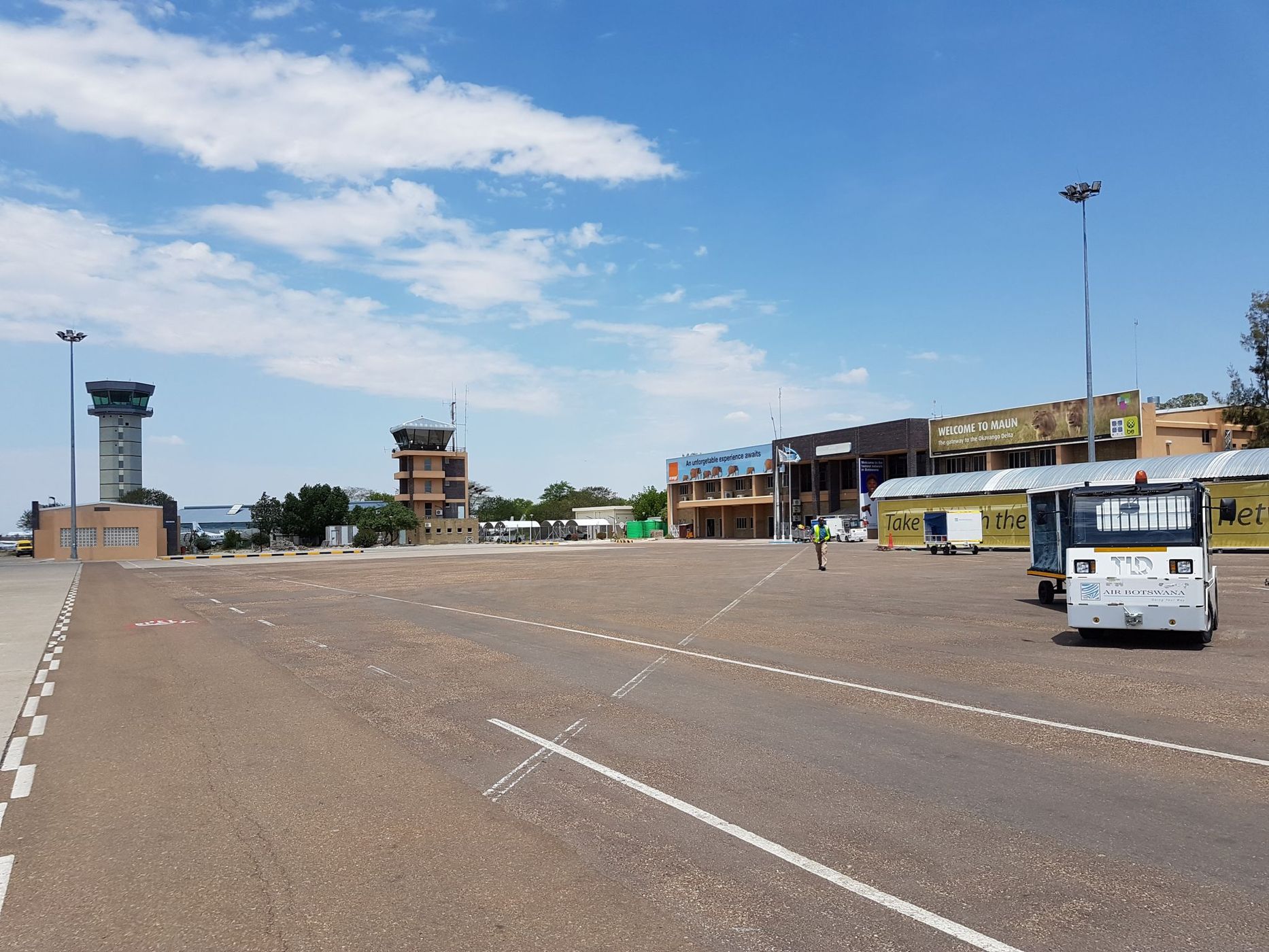 Maun intl Airport, Botswana