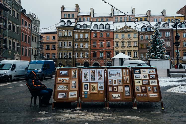 Old Town Market Place, Warsaw, Poland