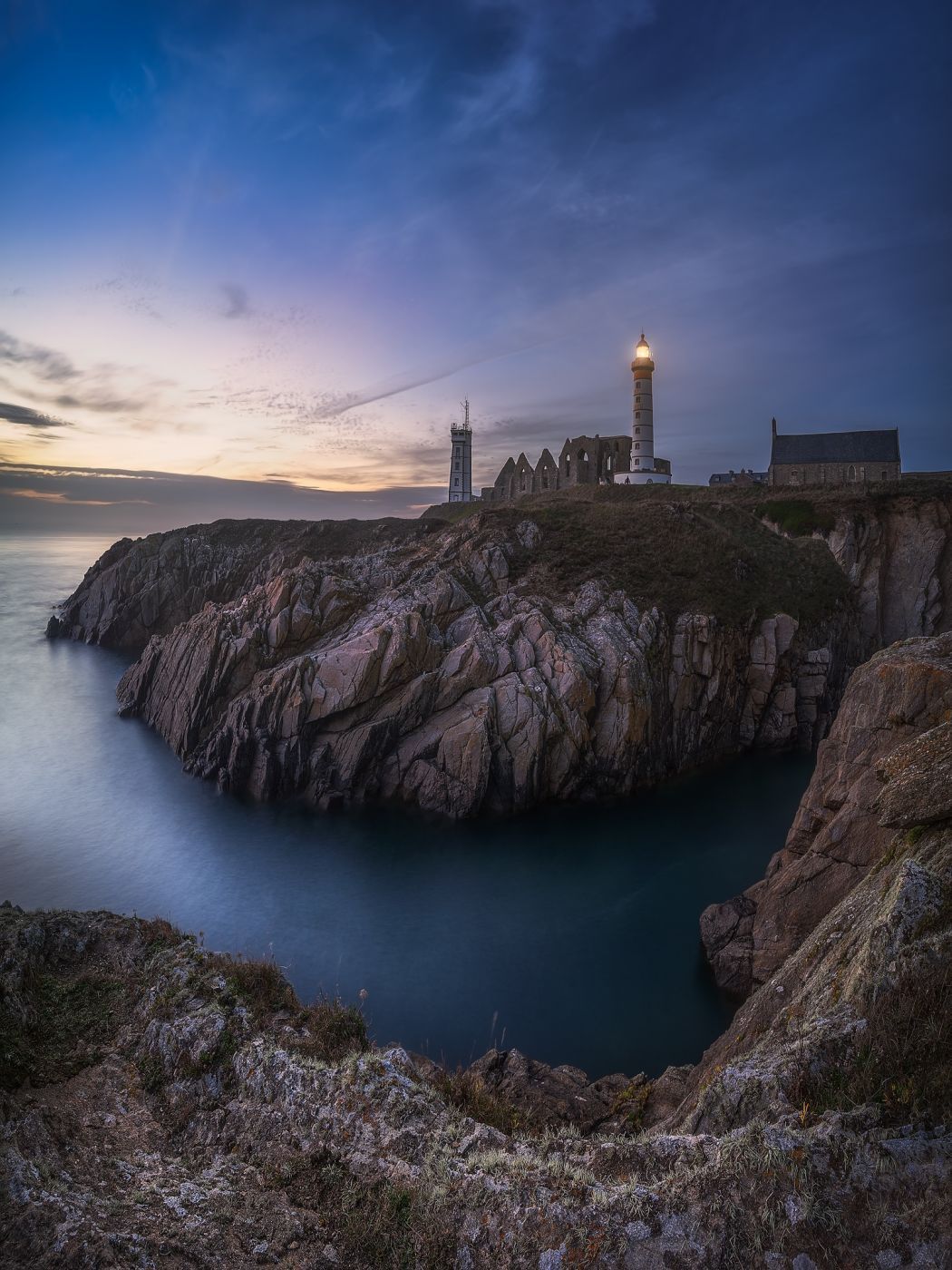 Pointe saint mathieu, France