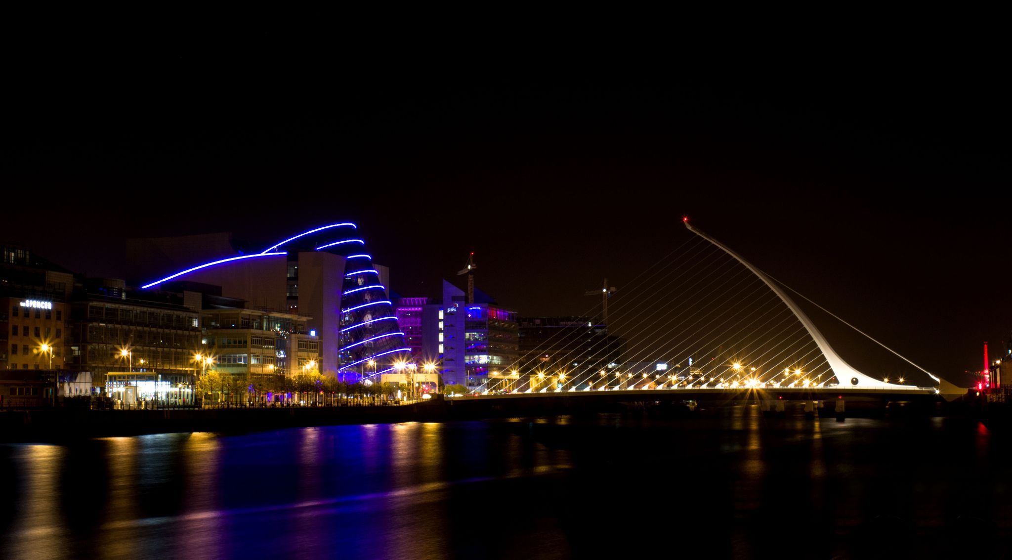 Samuel Beckett Bridge/ National Convention Centre, Dublin, Ireland