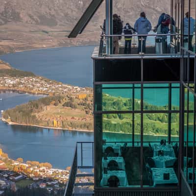 Skyline Queenstown cable car terminus and restaurant, New Zealand