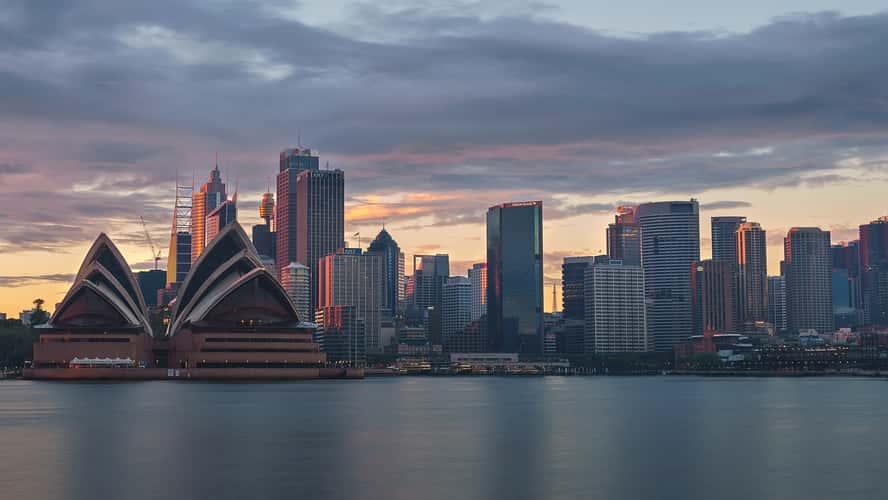 Sydneyskyline from Kirribilli