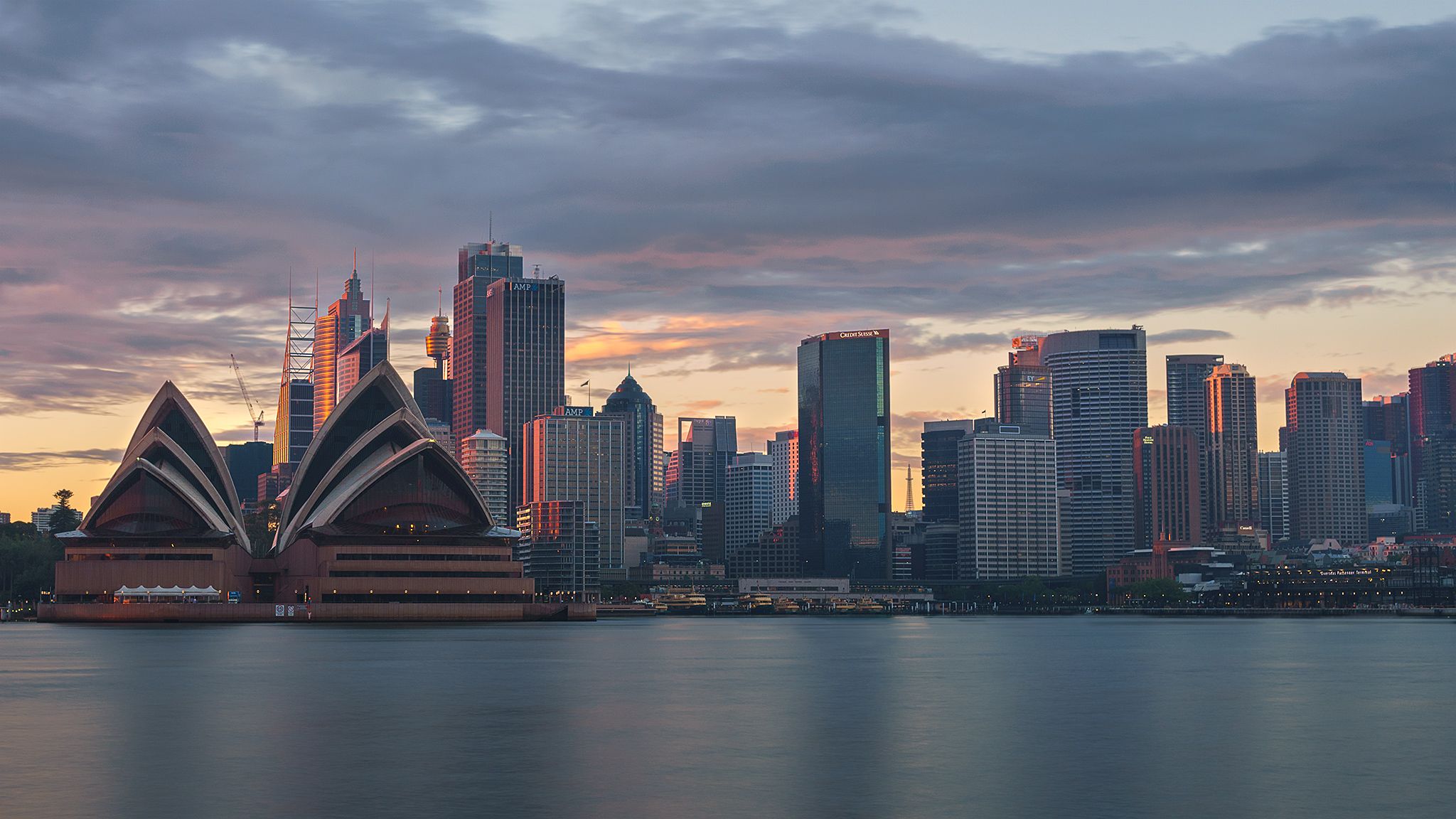 Sydneyskyline from Kirribilli, Australia
