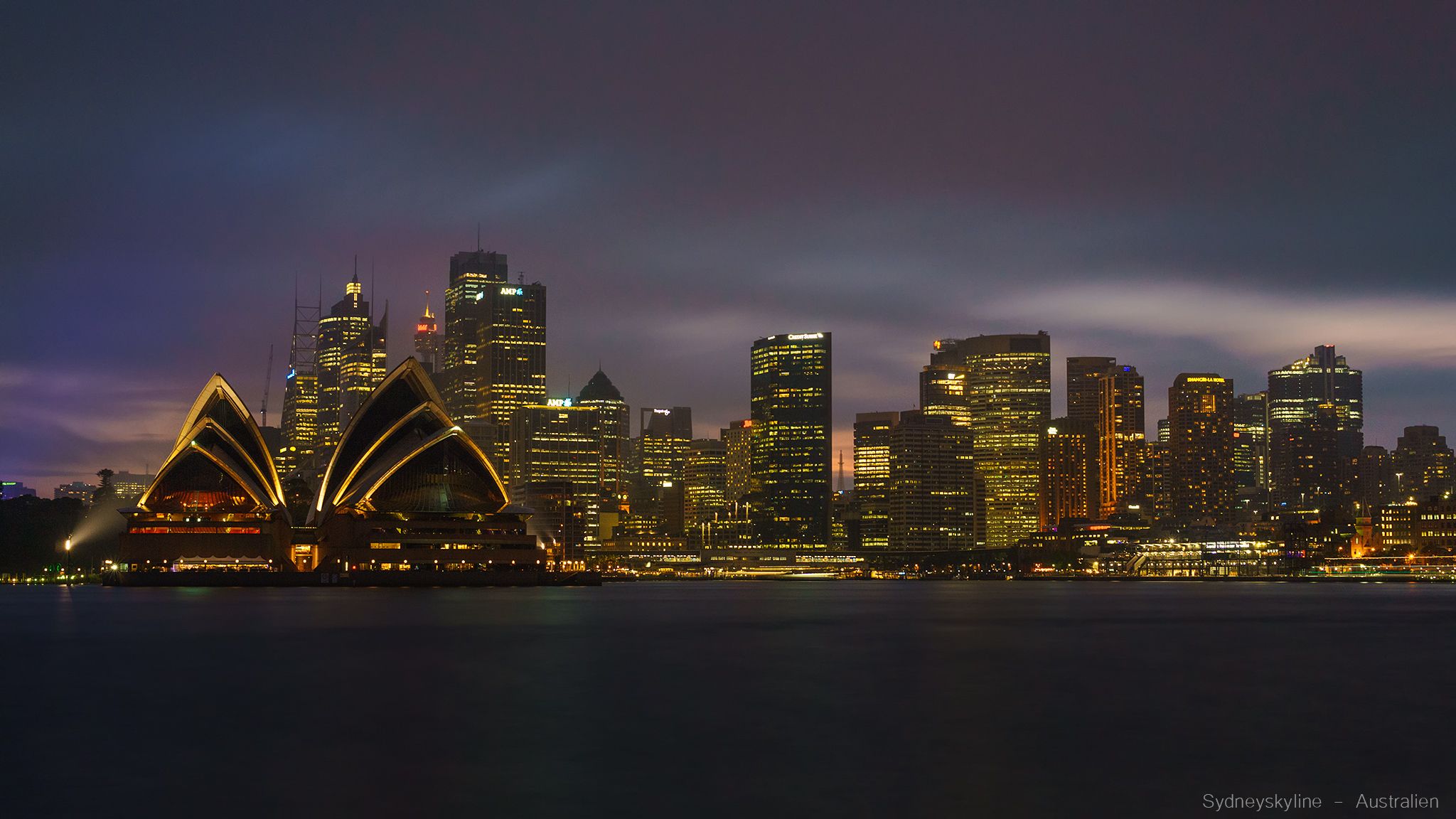 Sydneyskyline from Kirribilli, Australia