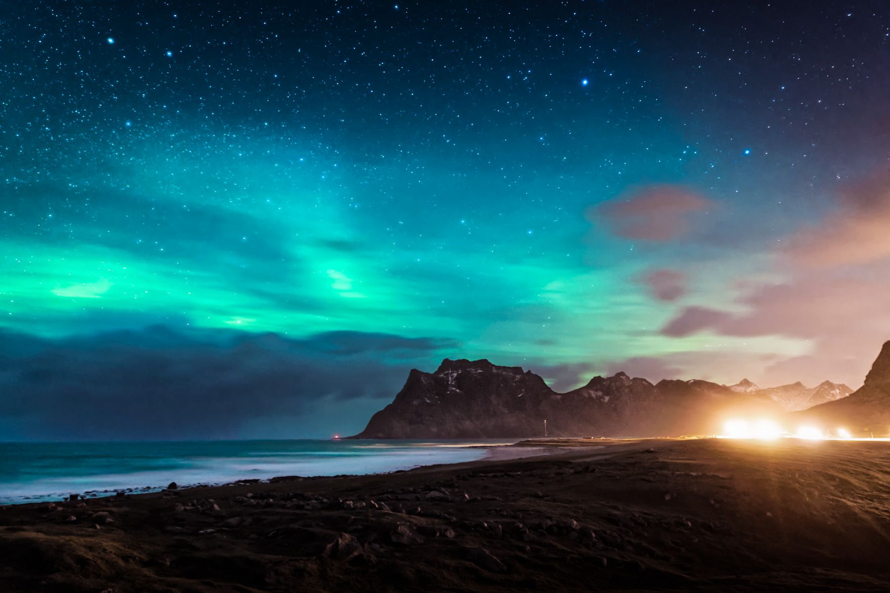 High Tide at Uttakleiv, Norway
