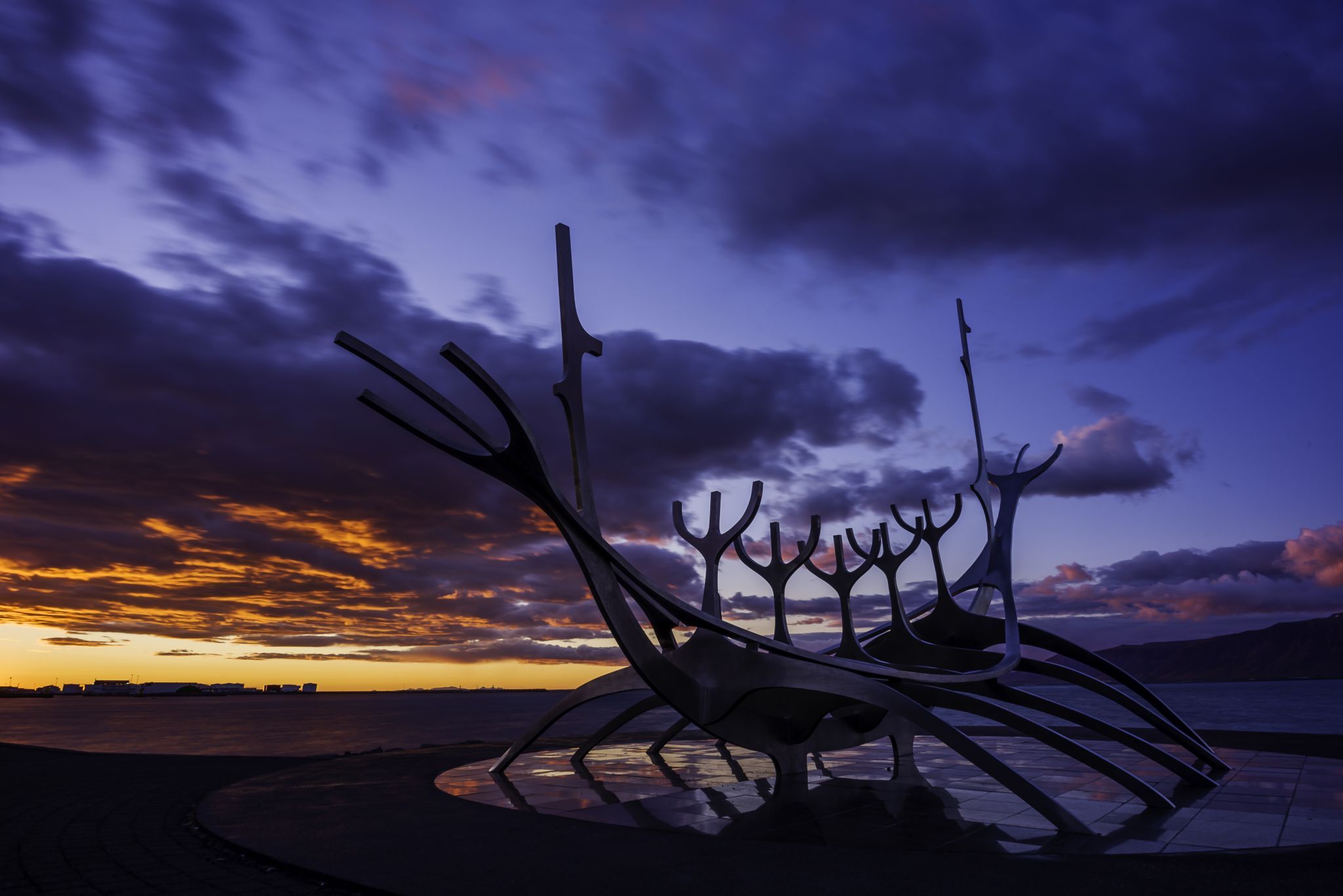 Viking monument, Reykjavik, Iceland