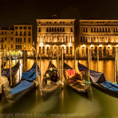 Evening atmosphere in Venice, Italy