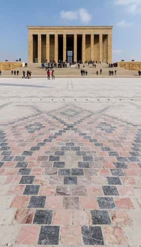 Ankara, Anitkabir, Mausoleum of Mustafa Kemal Atatürk