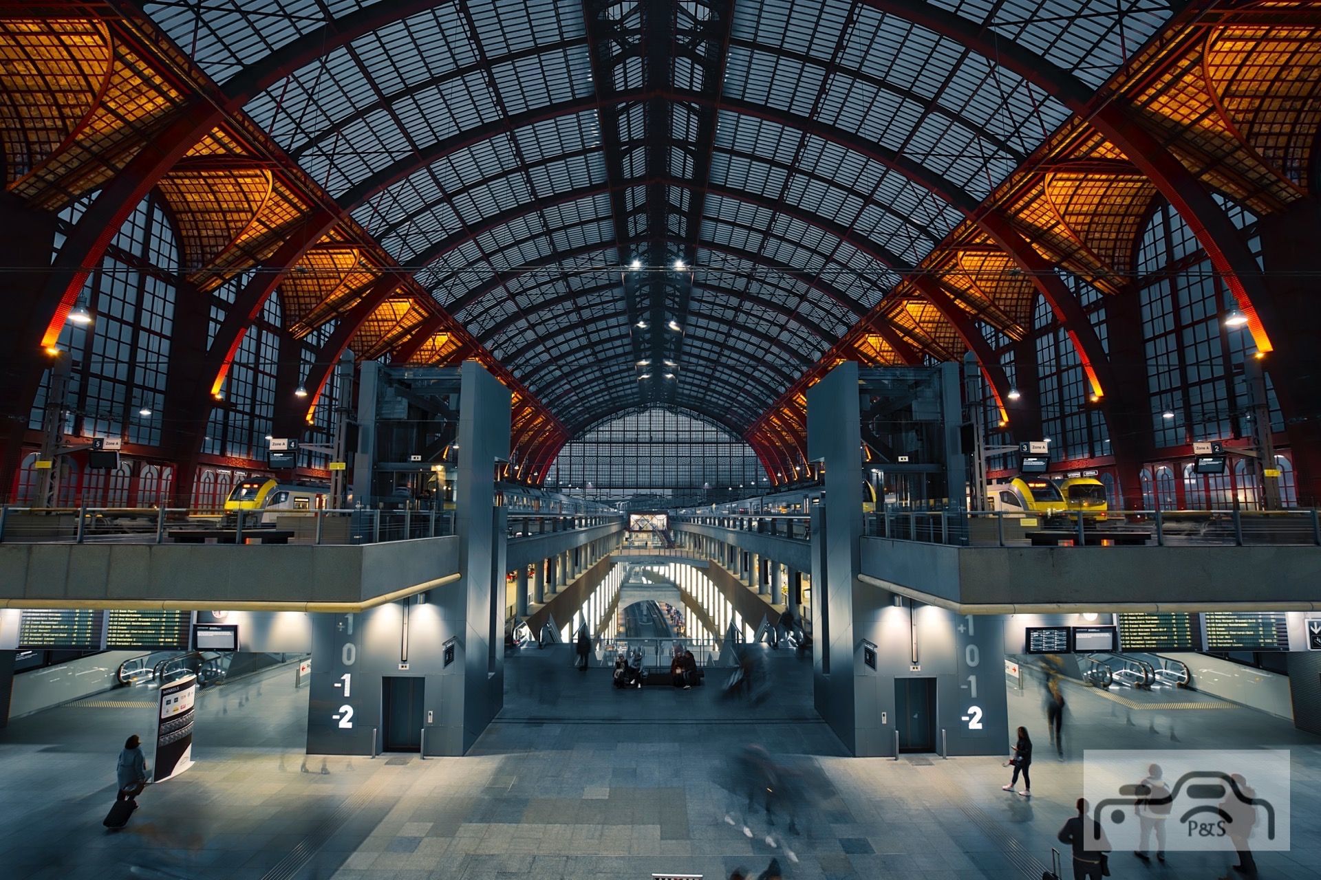 Antwerp, Central Station, Belgium