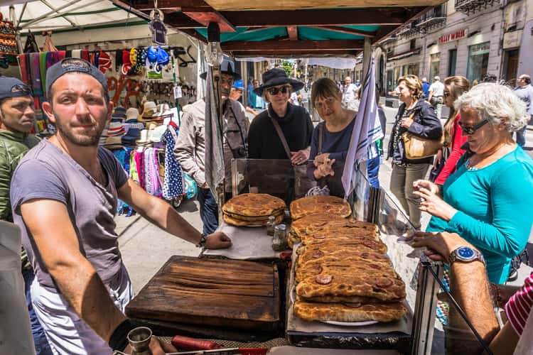 Ballarò street market in Palermo