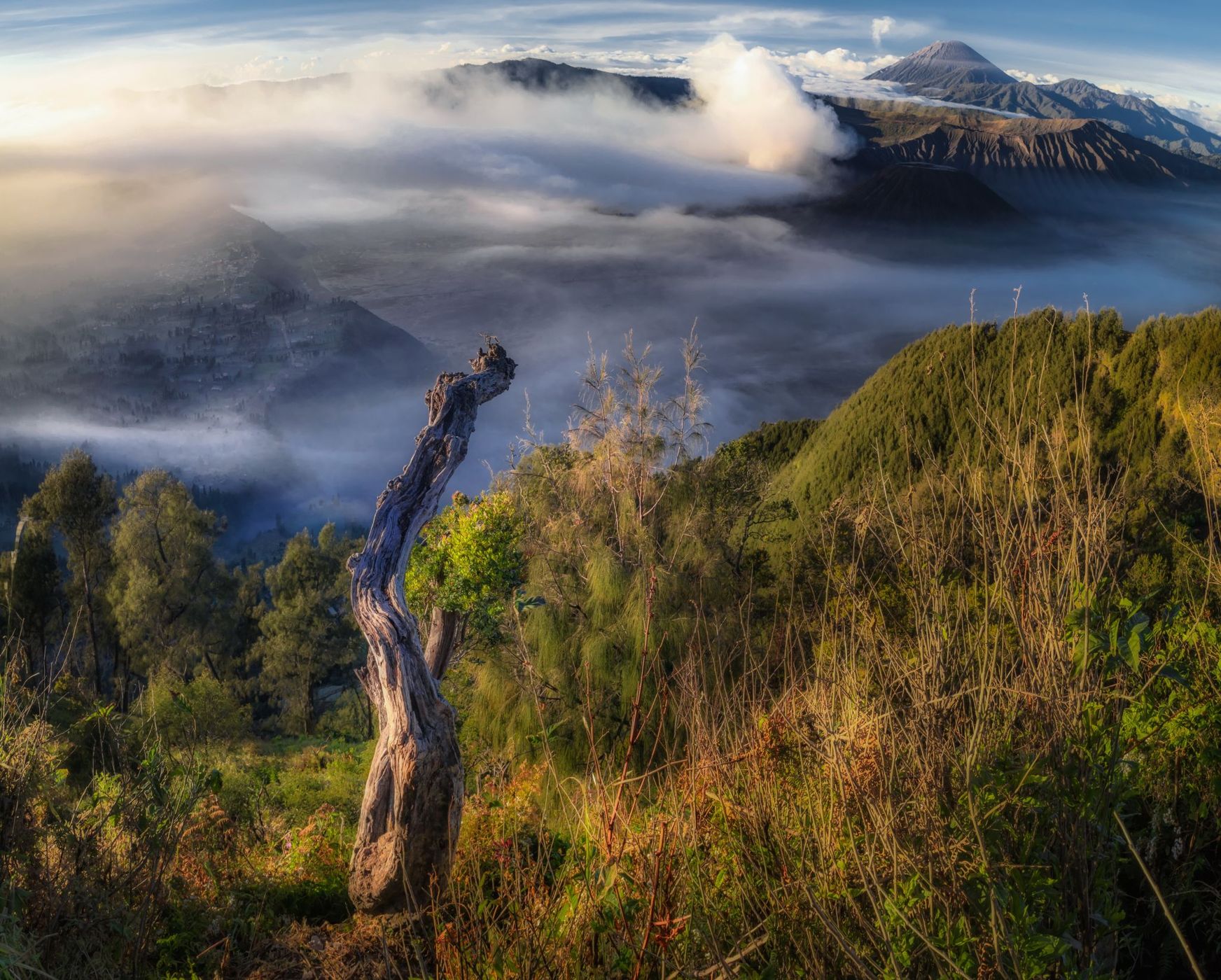 Bromo View form 'Penanjakan satu' Hill, Indonesia