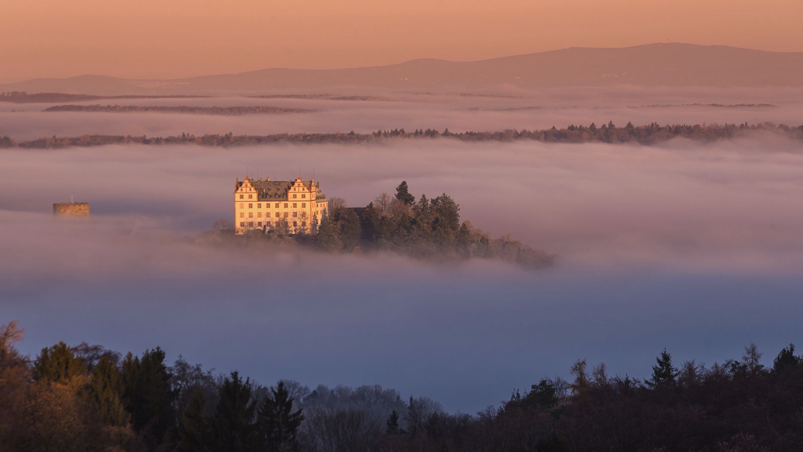 Castle Lichtenberg, Odenwald, Germany