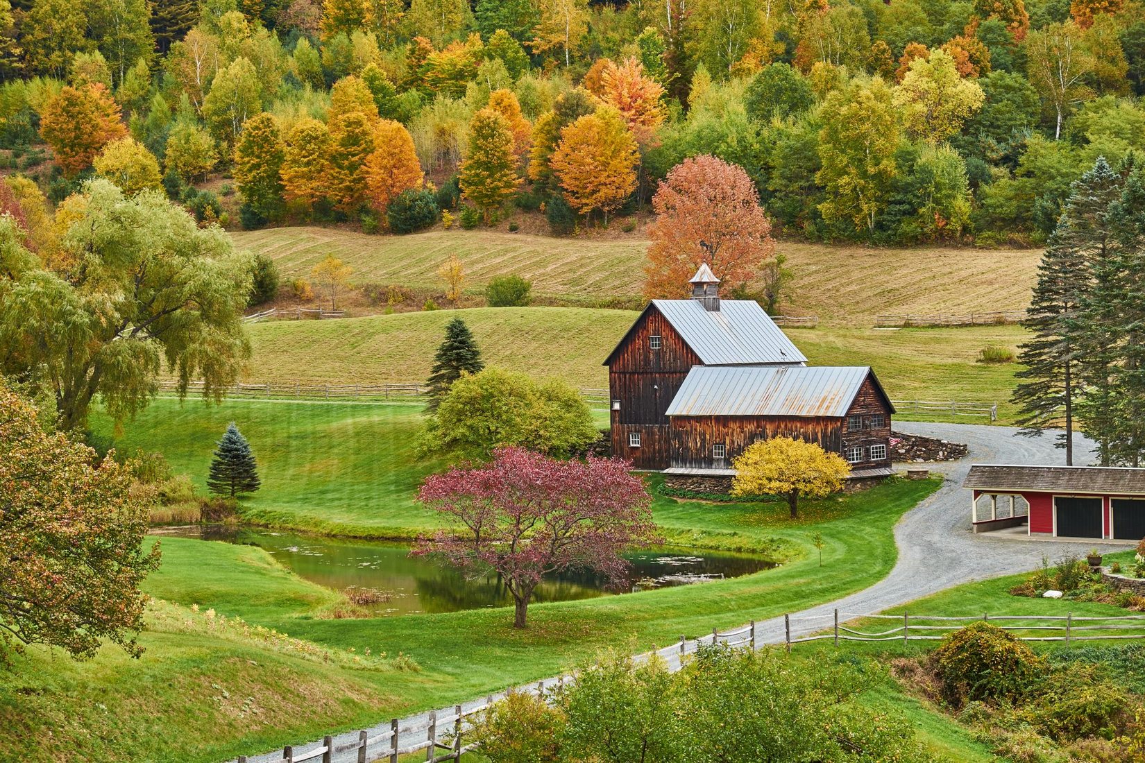 Fall in Vermont, USA