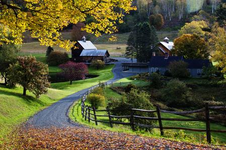 Farmhouse in Sleepy Hollow, Woodstock Vermont