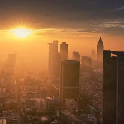 Maintower visitor platform, Frankfurt am Main, Germany