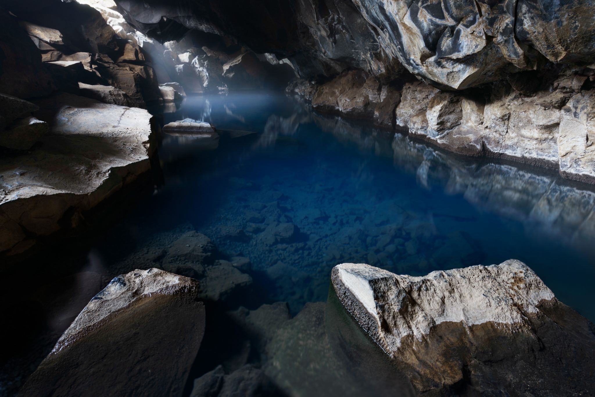 Grotagja Cave, Reykjahlíð, Iceland