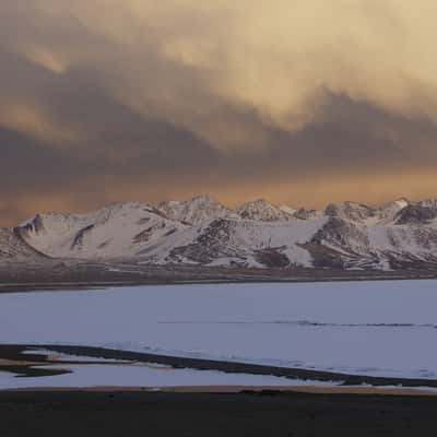 Heavenly Lake Namtso Sunset, China