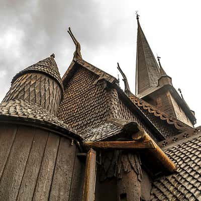 Iglesia de madera Noruega, Norway