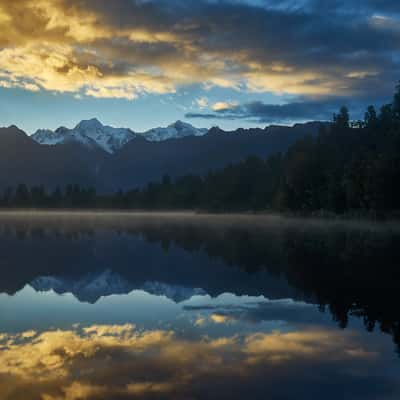 Lake Matheson, New Zealand, New Zealand