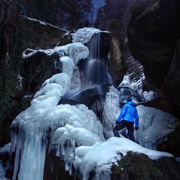 Lichtenhainer Waterfall, Germany