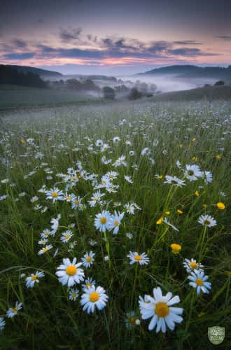 Maguerite blossom, Odenwald
