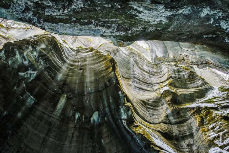 Maligne Canyon - From below