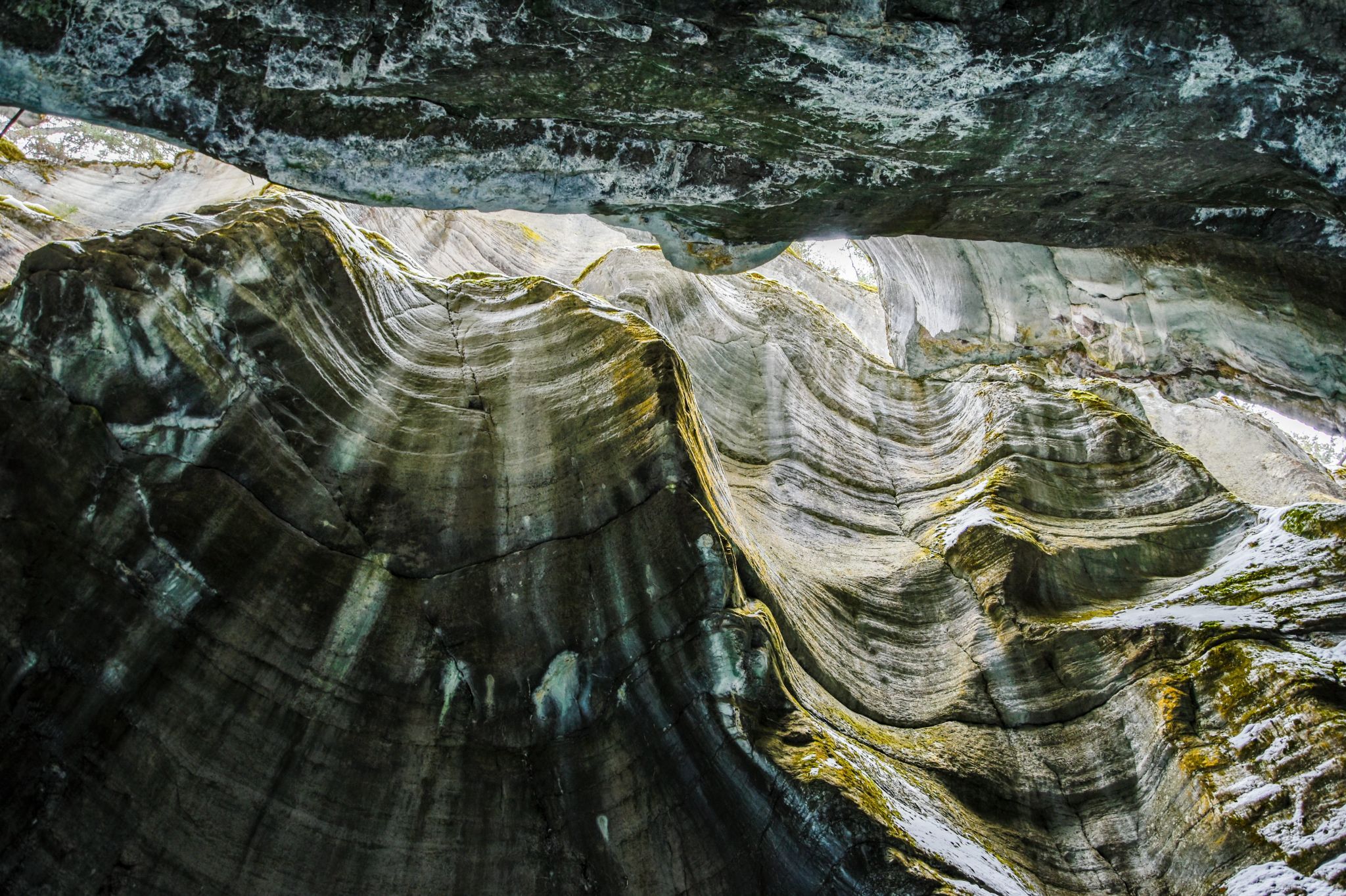 Maligne Canyon - From below, Canada