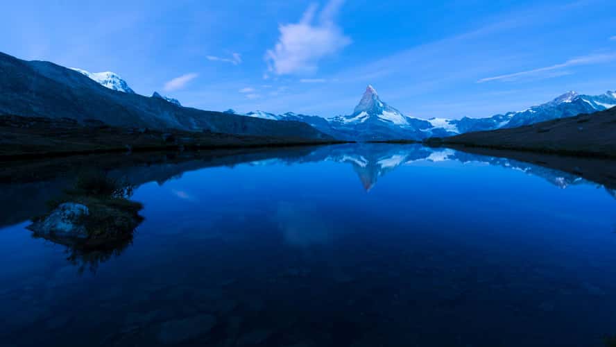 View to Matterhorn from Stelli Lake