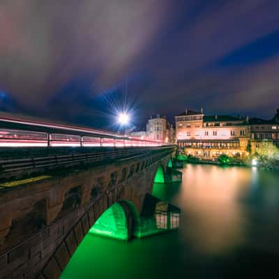 Moyen pont Metz, France