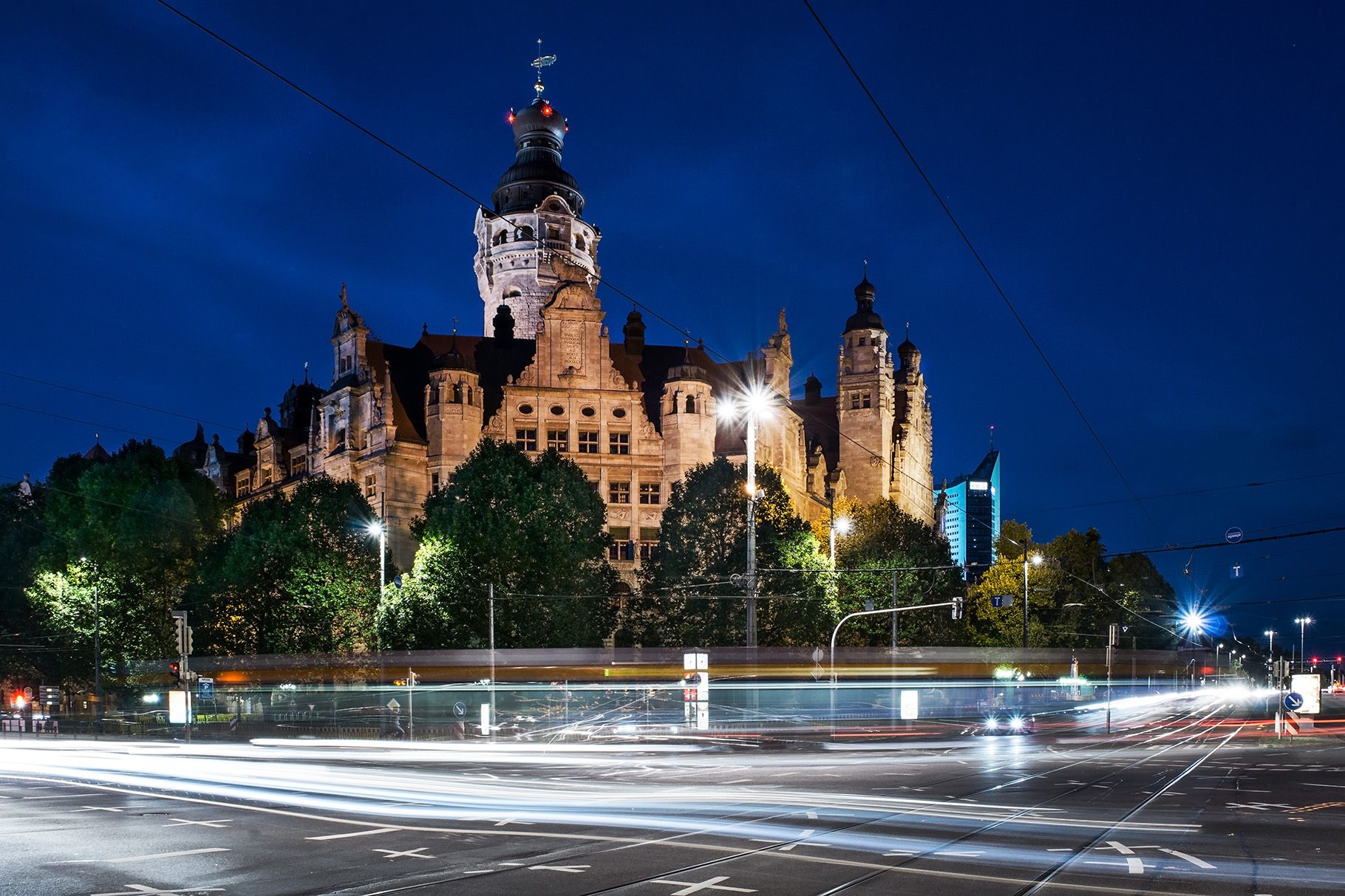 Neues Rathaus Leipzig, Germany