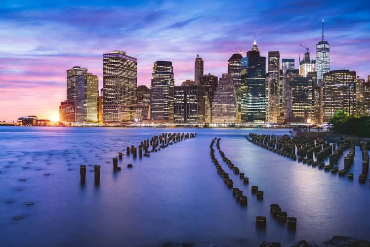 New York City Skyline from Pier 1, Brooklyn