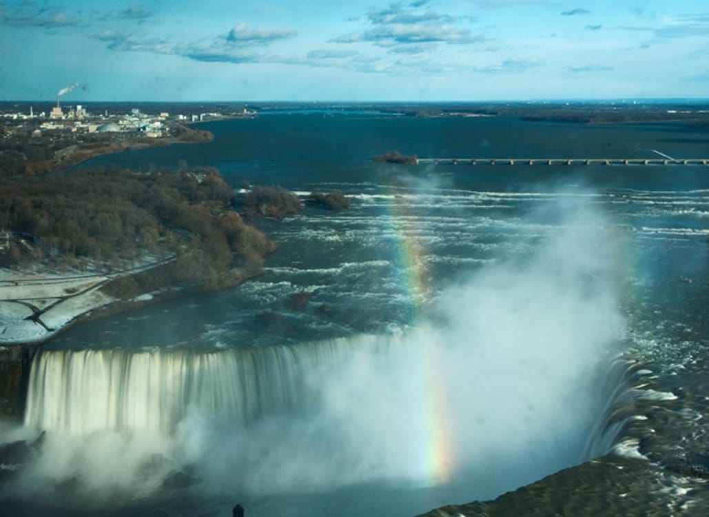 Niagara Falls from the sky, Canada