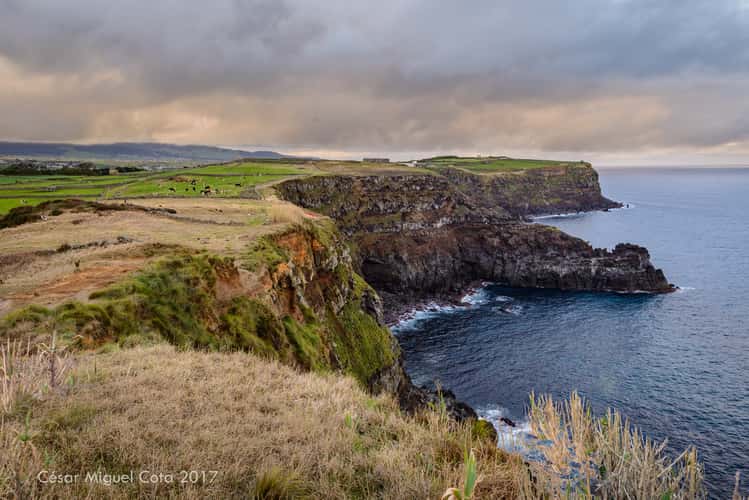 Northeast coast of the island