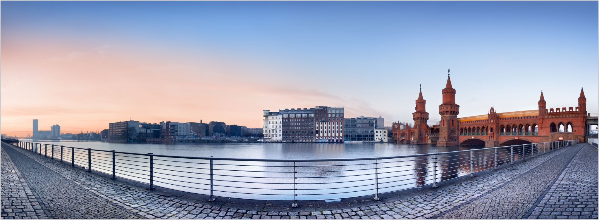 Oberbaumbrücke in Berlin, Germany