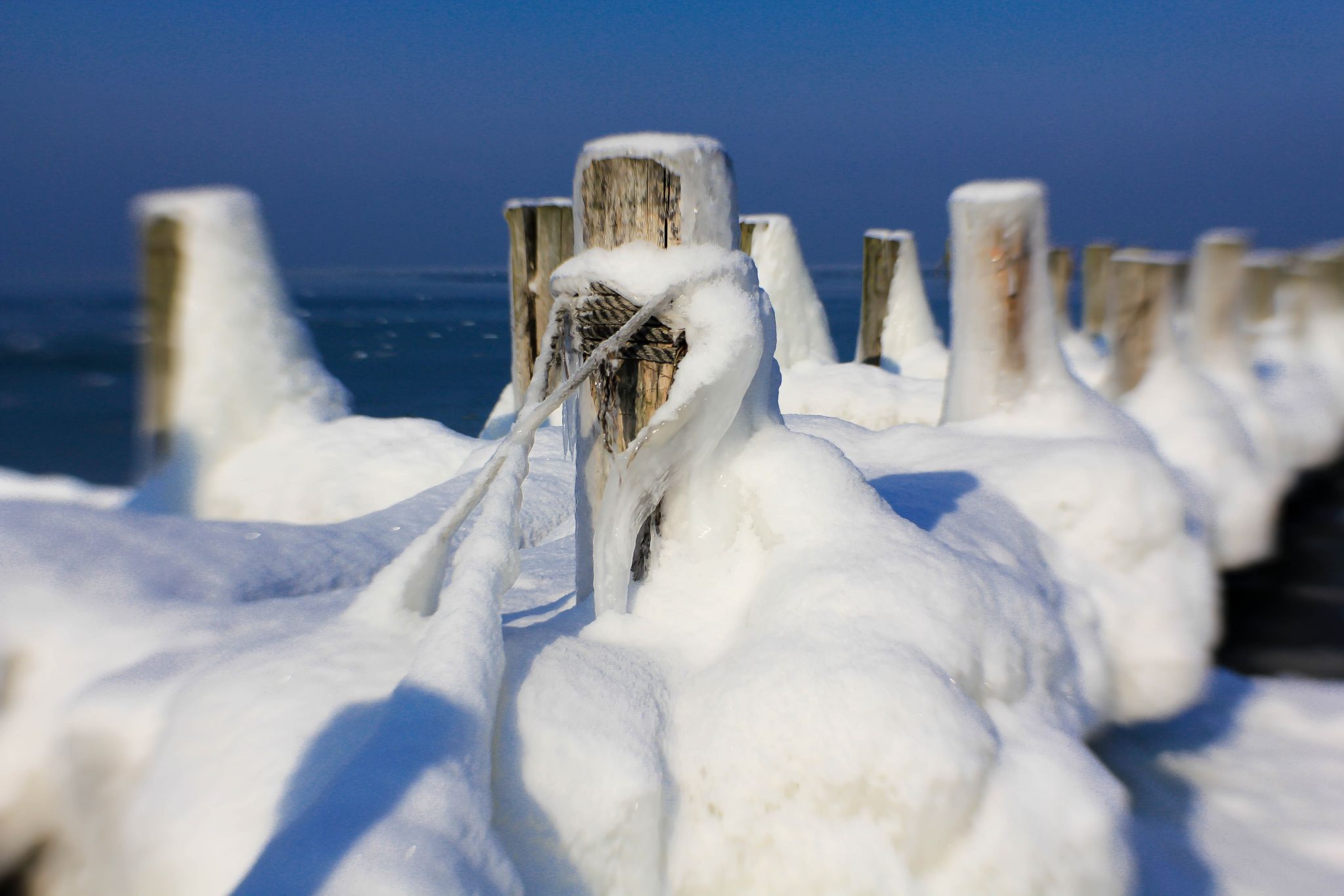 Old jetty, Zingst, Germany