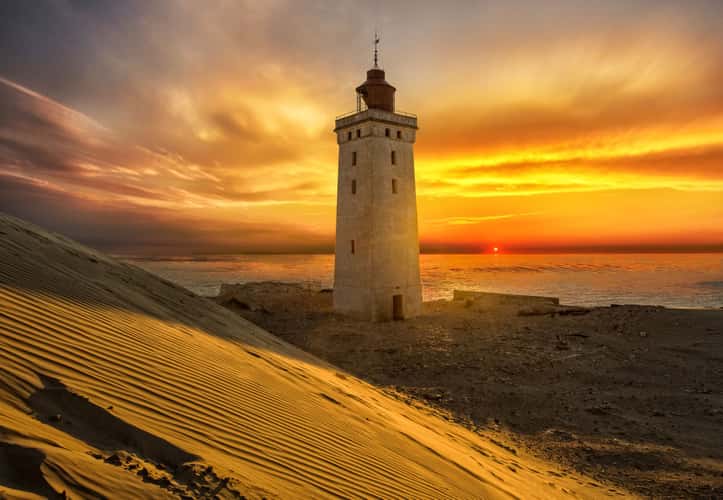 Ruberg Knude Lighthouse