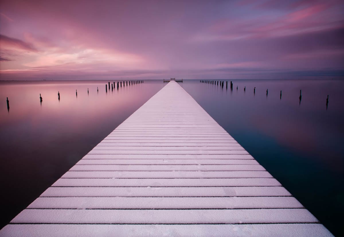 The boat bridge, Sweden